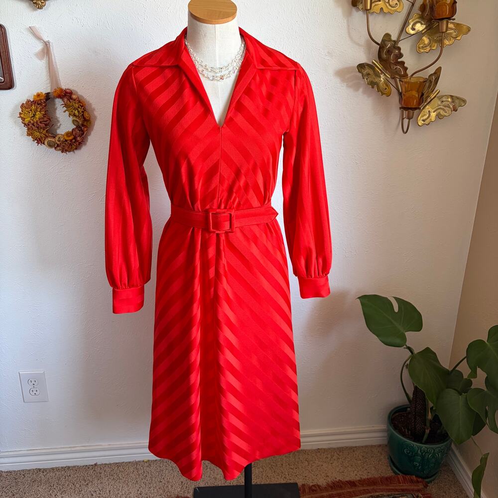 60s Toni Todd Midi Dress w. Belt